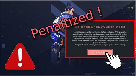 05 rolling out, frequent AFKers, queue dodgers,. . How to reduce valorant penalty
